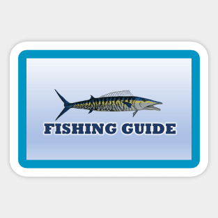 Fishing Guide- wahoo Sticker